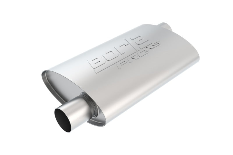 Borla Pro-XS 2.25in Tubing 14in x 4in x 9.5in Oval Offset/Offset Muffler