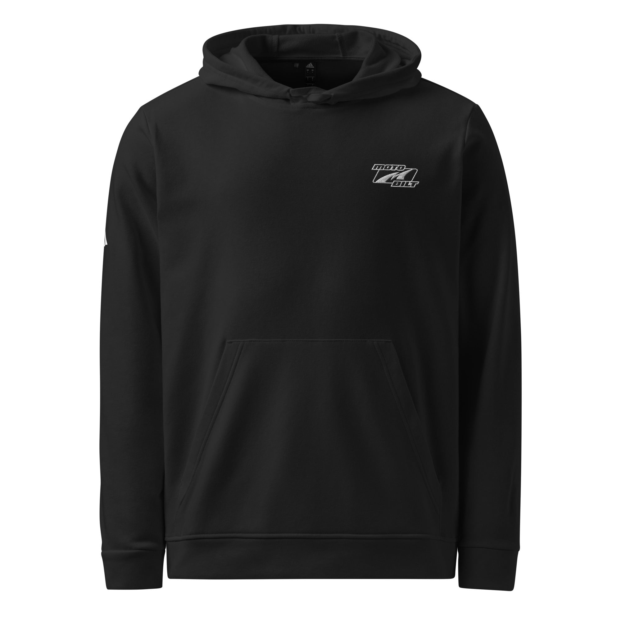 Motobilt Logo Embroidered Fleece Hoodie - Adidas Brand