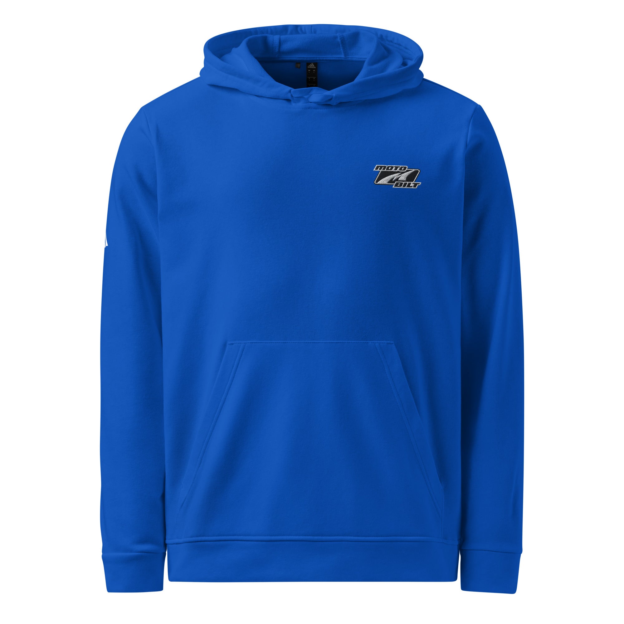 Motobilt Logo Embroidered Fleece Hoodie - Adidas Brand