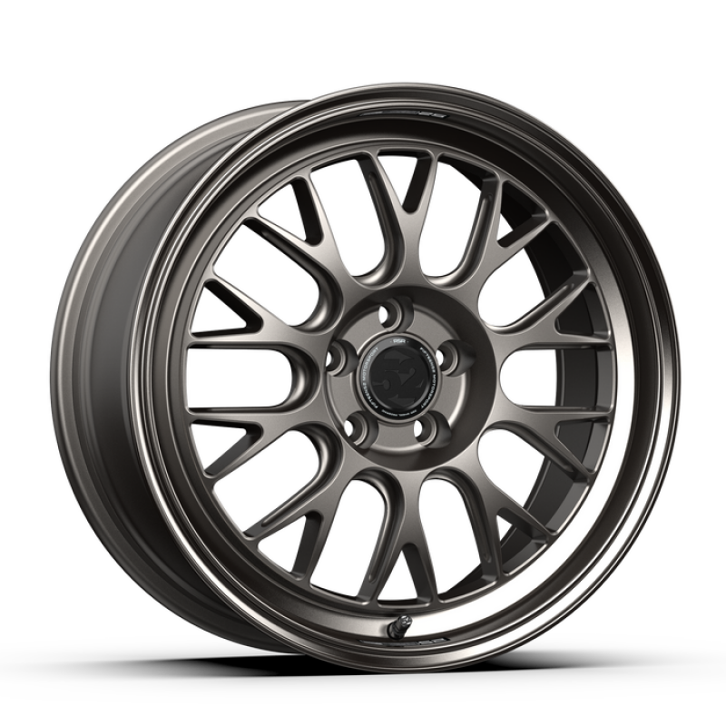 fifteen52 Holeshot RSR 18x8.5 5x108 42mm ET 63.4mm Center Bore Magnesium Grey w/ Gloss Lip