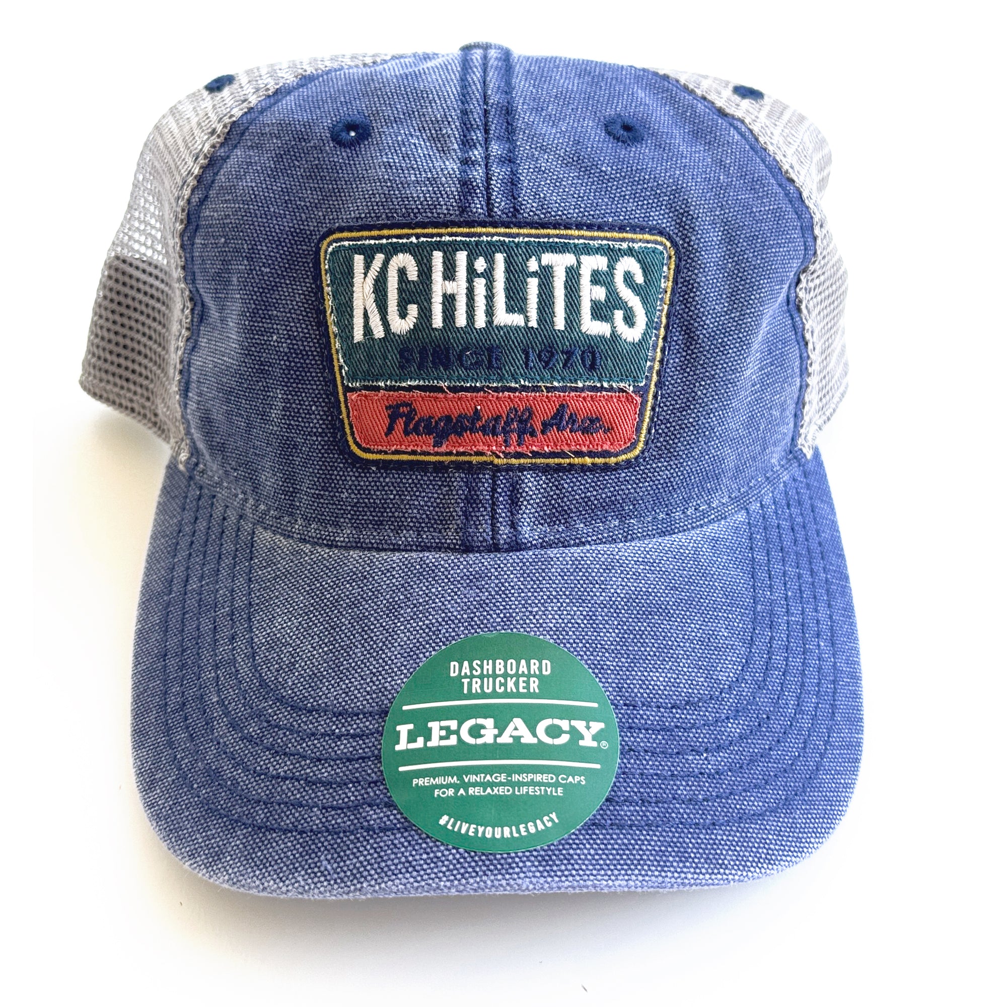 KC Old Favorite Blue Curved Bill Hat