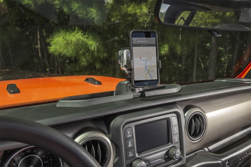 Rugged Ridge Dash Multi-Mount w/Phone Holder 18-20 Jeep JL/JT