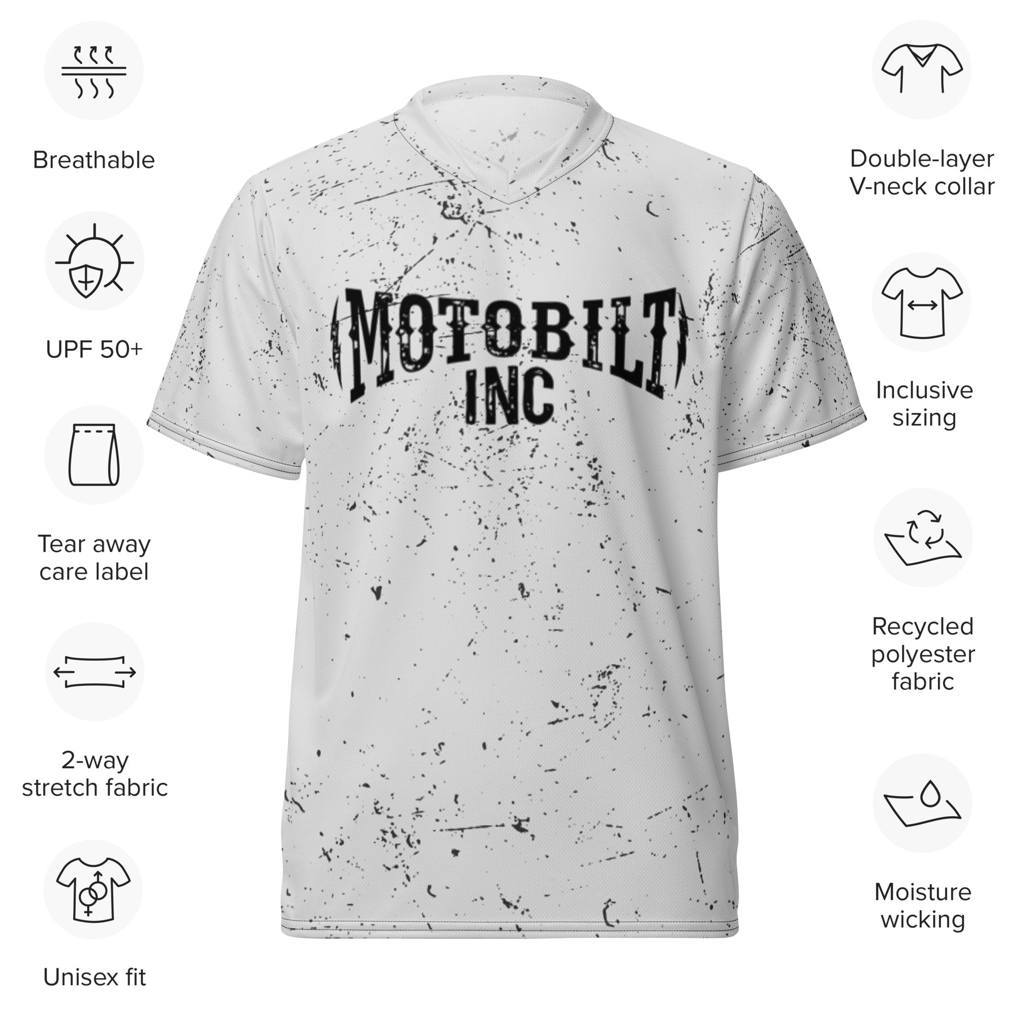 Motobilt Logo unisex sports jersey