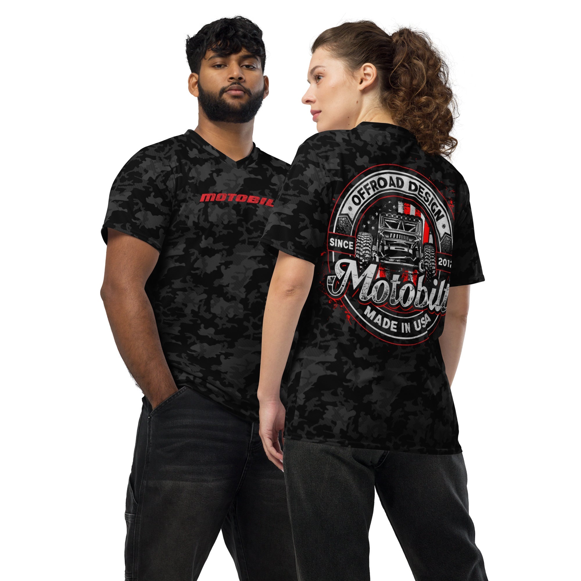 Motobilt Camo Unisex Jersey