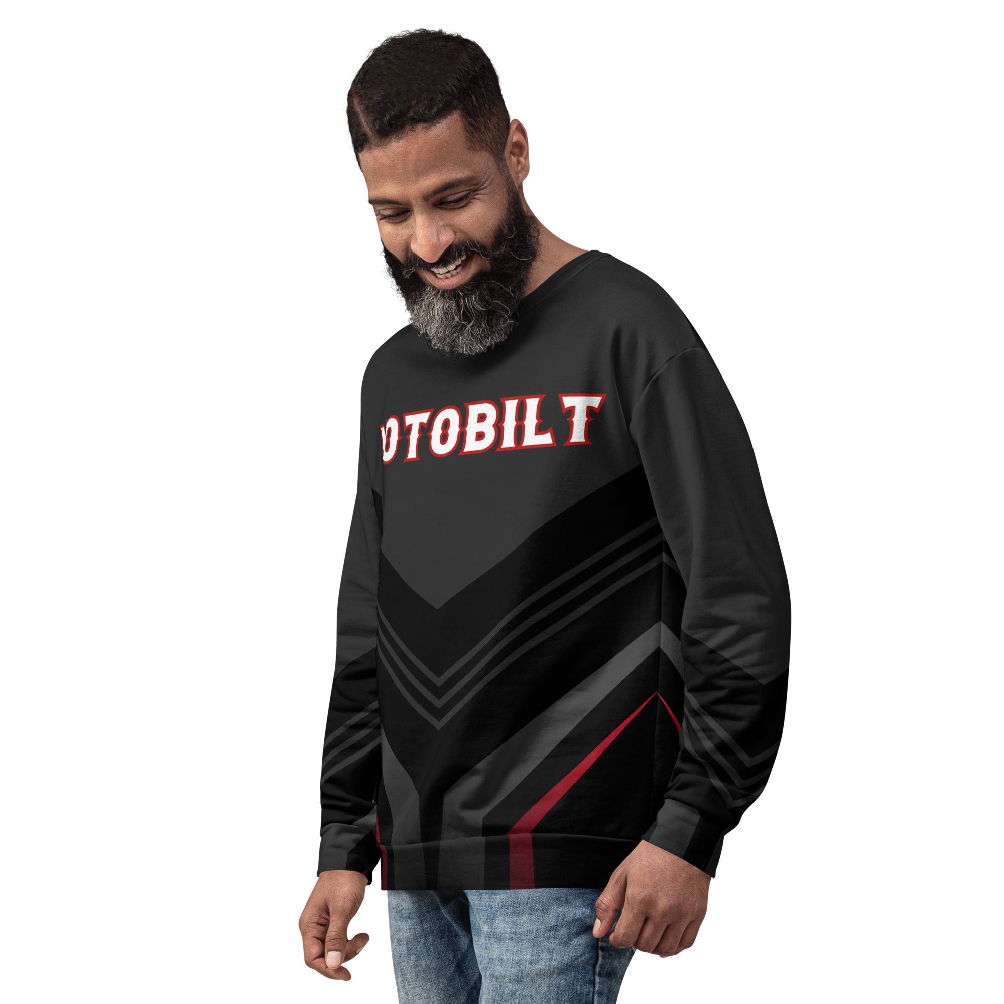 Moto Sweatshirt - Fleece Inside