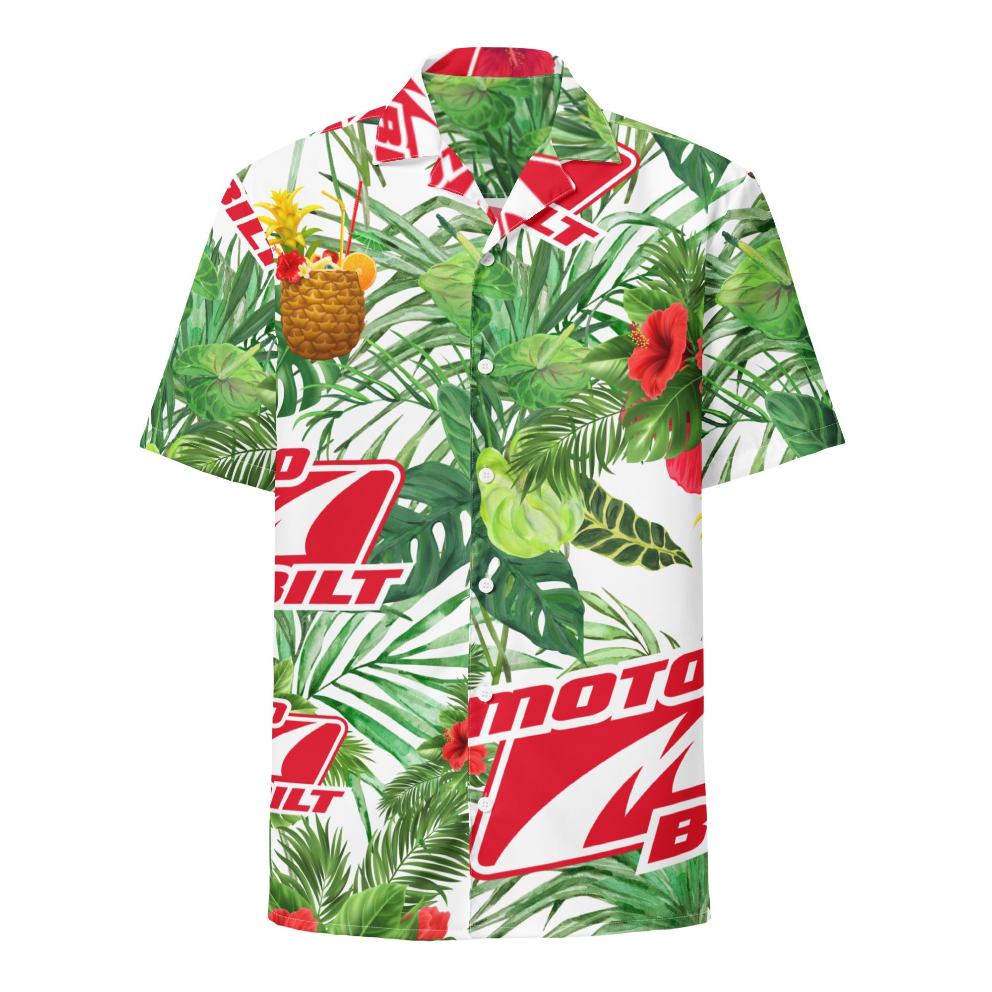 Motobilt "Barefoot" Hawaiian Shirt