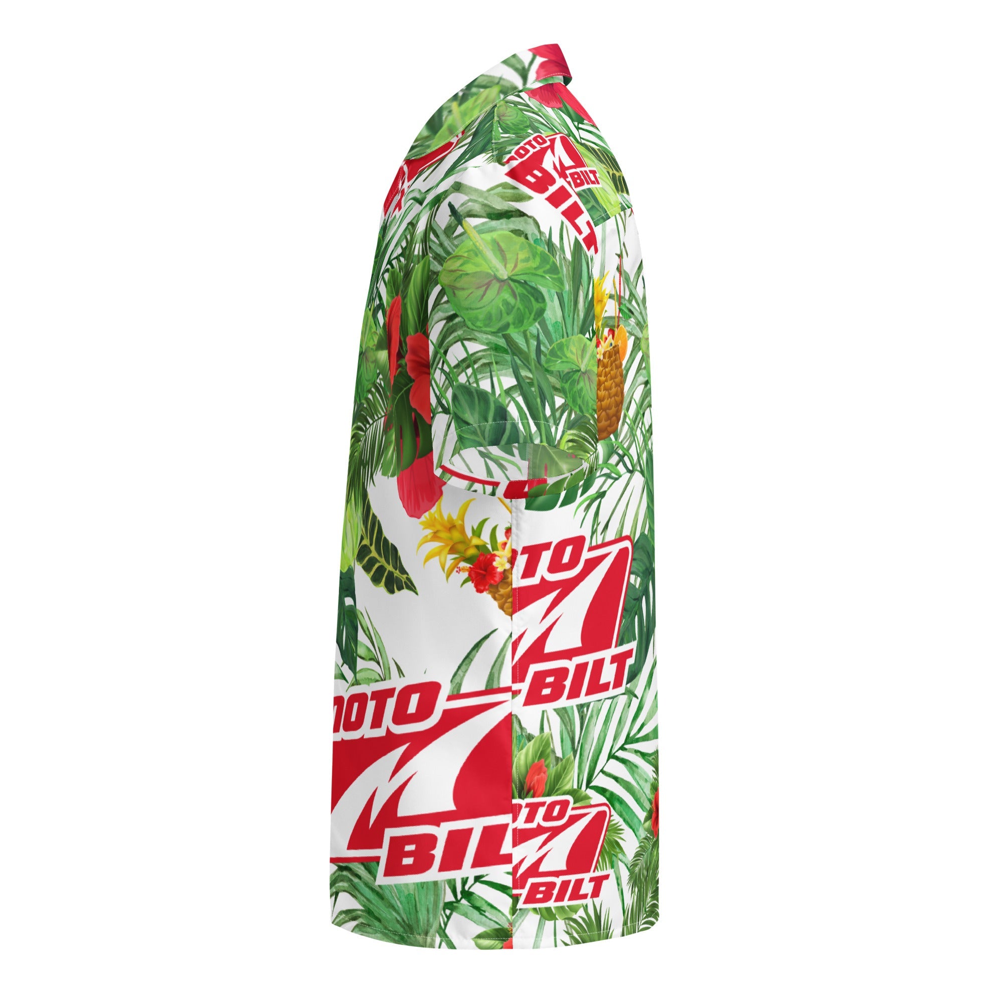 Motobilt "Barefoot" Hawaiian Shirt