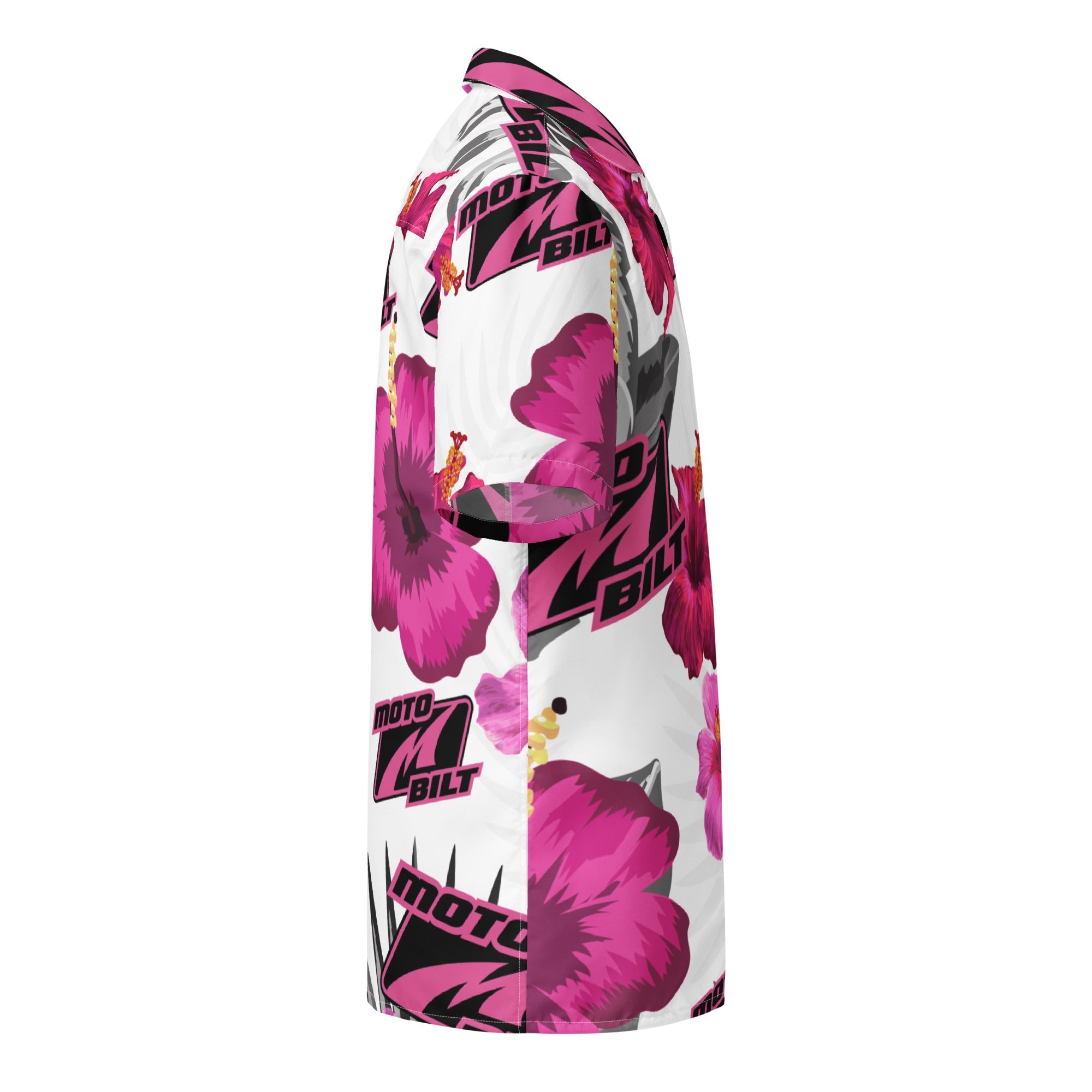 Motobilt Hibiscus Hawaiian Shirt