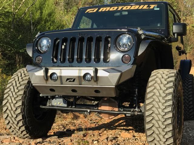 Hammer Series Bumper Skid Plate for Jeep JK / JKU