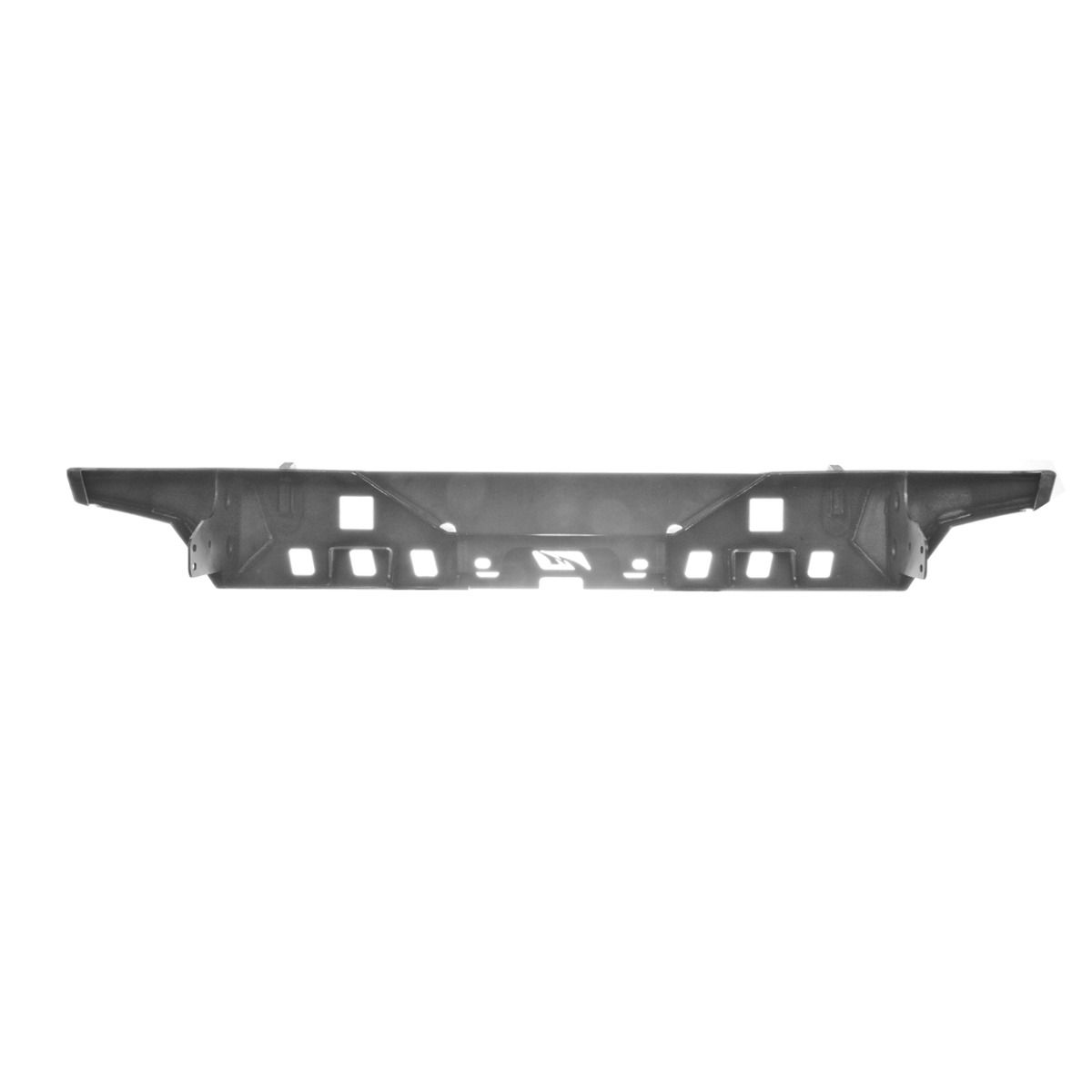 Crusher Series Rear Bumper w/ Light Mounts for Jeep JK / JKU