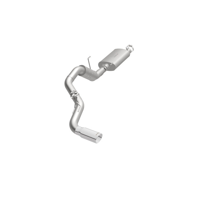 MagnaFlow Cat-Back, SS, 4in, Single Pass Side Rear Exit 5in Tip 14-15 Ram 2500 6.4L V8 CC LB/MC SB