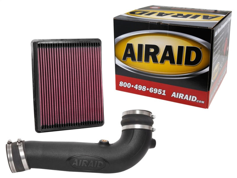 Airaid 17-18 GMC Sierra/Yukon V8-6.2L F/I Jr Intake Kit - Oiled / Red Media