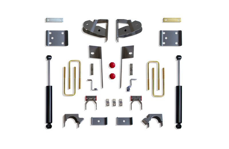 MaxTrac 2019+ GM C/K1500 2WD/4WD 3-4in Rear Adj. Lowering Flip Kit