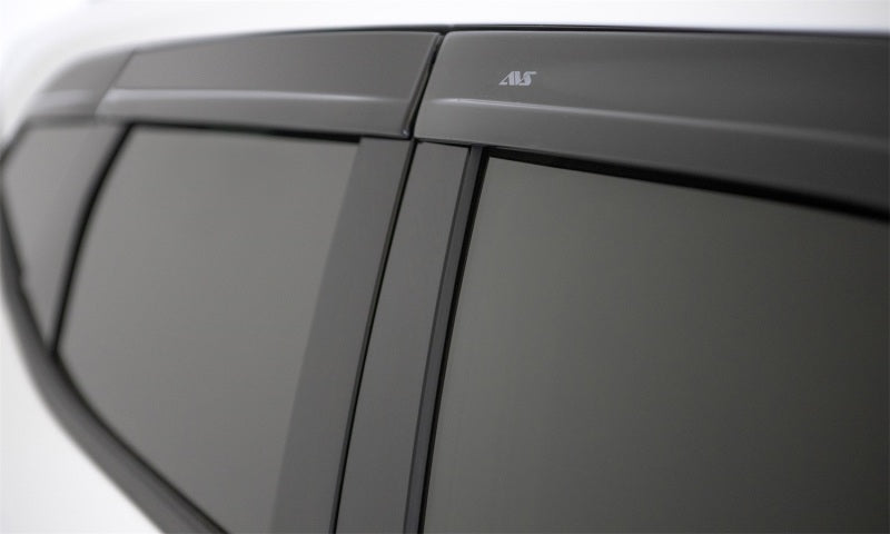 AVS 07-18 Jeep Wrangler (2 Door Only) Ventvisor Low Profile Window Deflectors 2pc - Matte Black