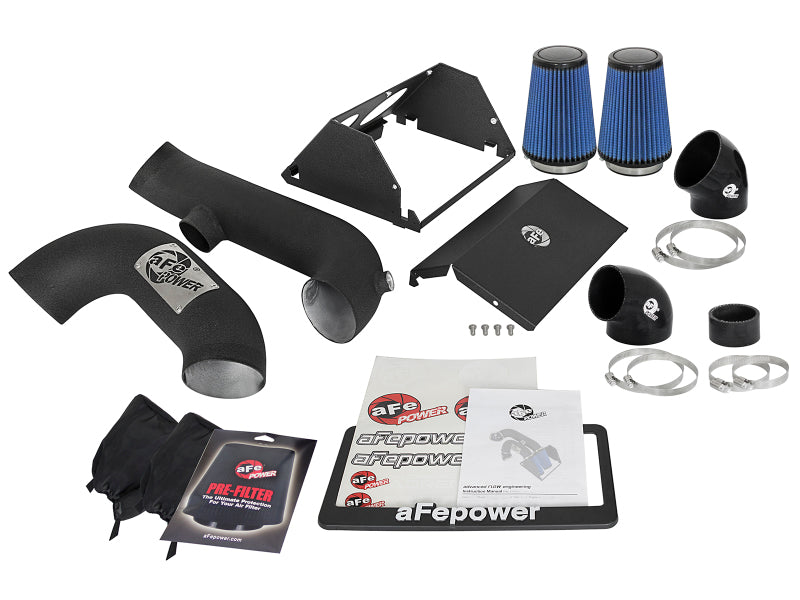 aFe Magnum FORCE Stage-2 Pro 5R Cold Air Intake System 2017 Ford F-150 Raptor V6-3.5L (tt) - Black