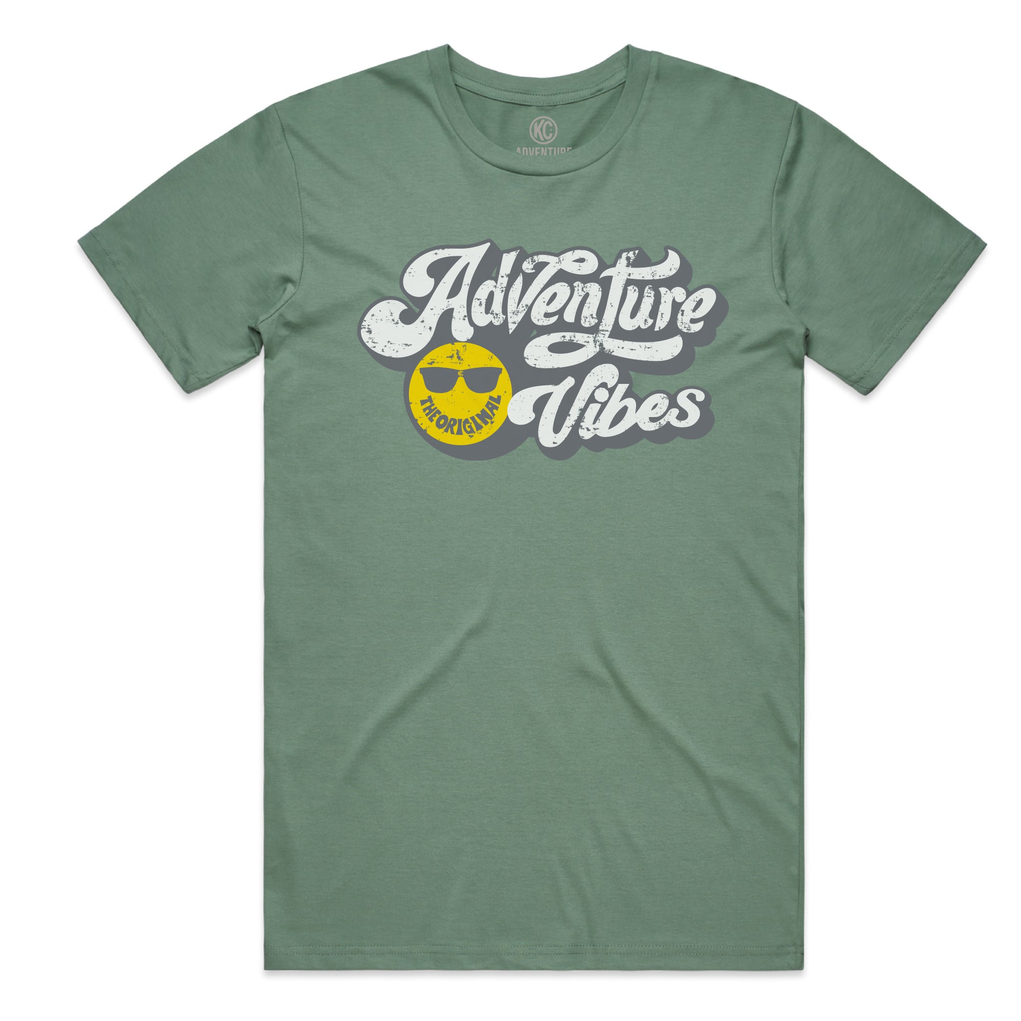 KC Adventure Vibes Shirt - Green - Large