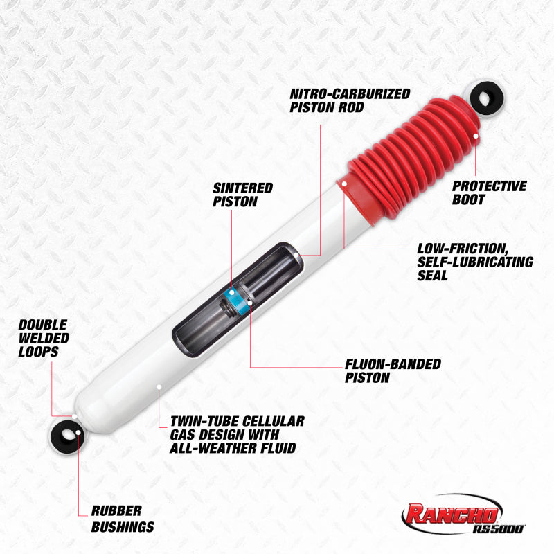 Rancho 11-13 Ram 2500 Front RS5000 Steering Stabilizer