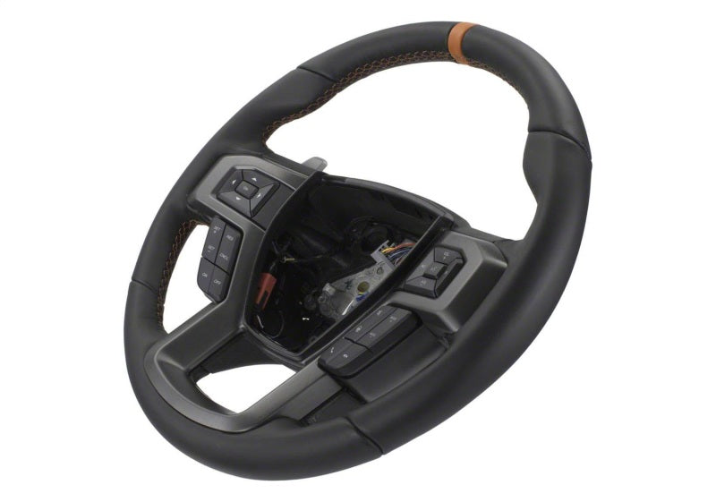 Ford Racing 2015-2017 F-150 Raptor Performance Steering Wheel Kit - Orange Sightline