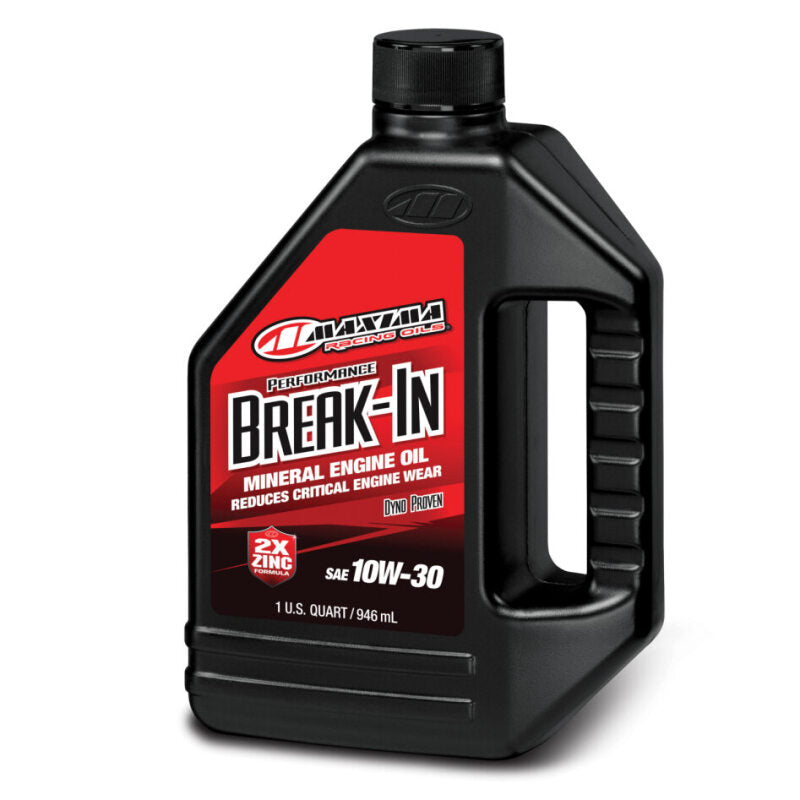 Maxima Performance Auto Performance Break-In 10W-30 Mineral Engine Oil - Quart