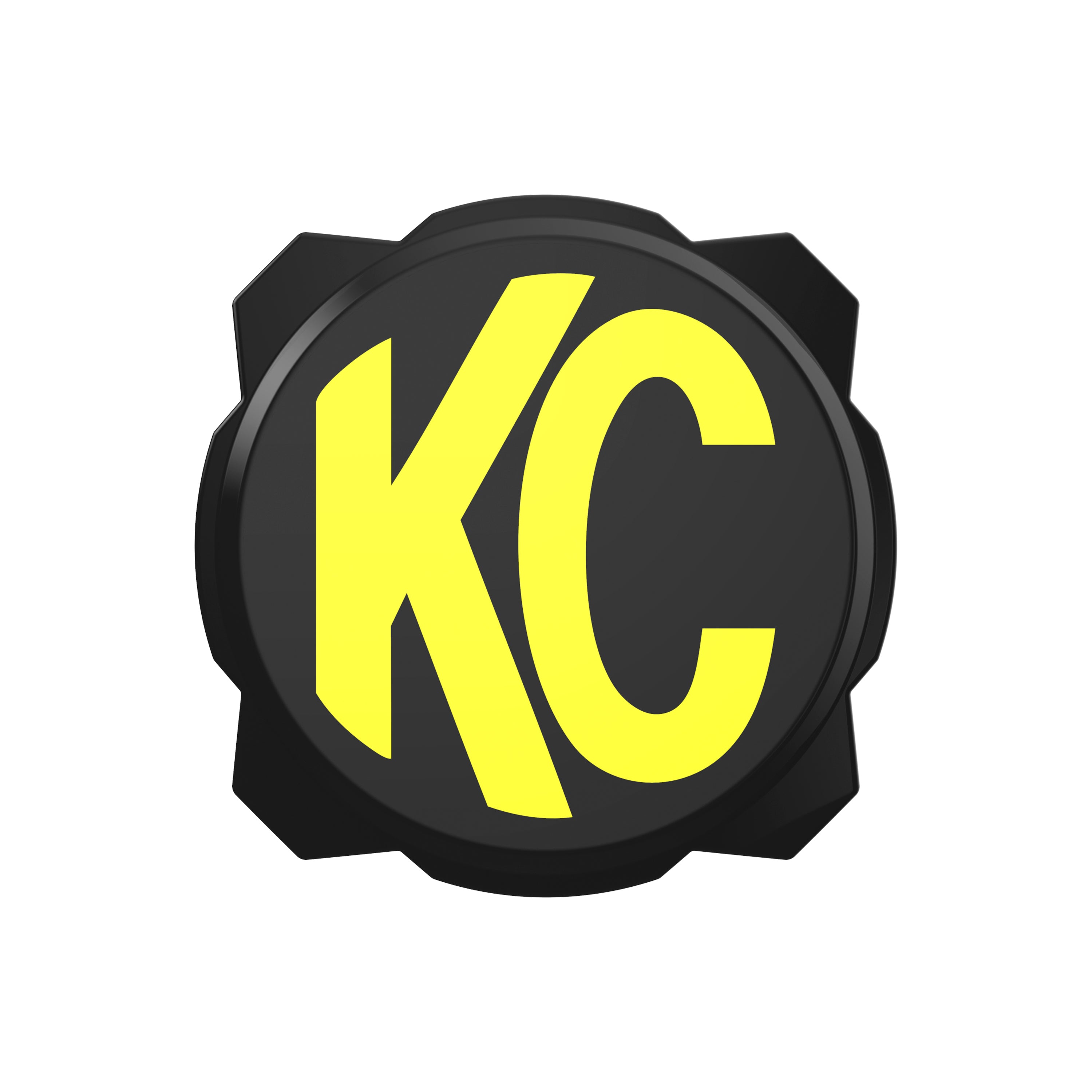 Gravity®️ Titan/Pro6 6" Light Cover - Black / Yellow KC Logo