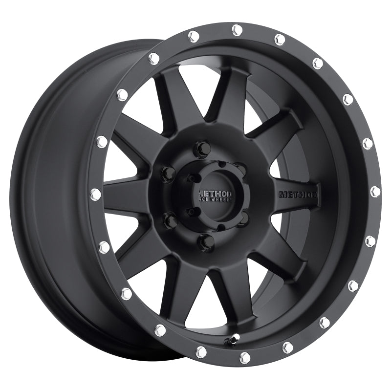 Method MR301 The Standard 20x9 +18mm Offset 6x5.5 108mm CB Matte Black Wheel