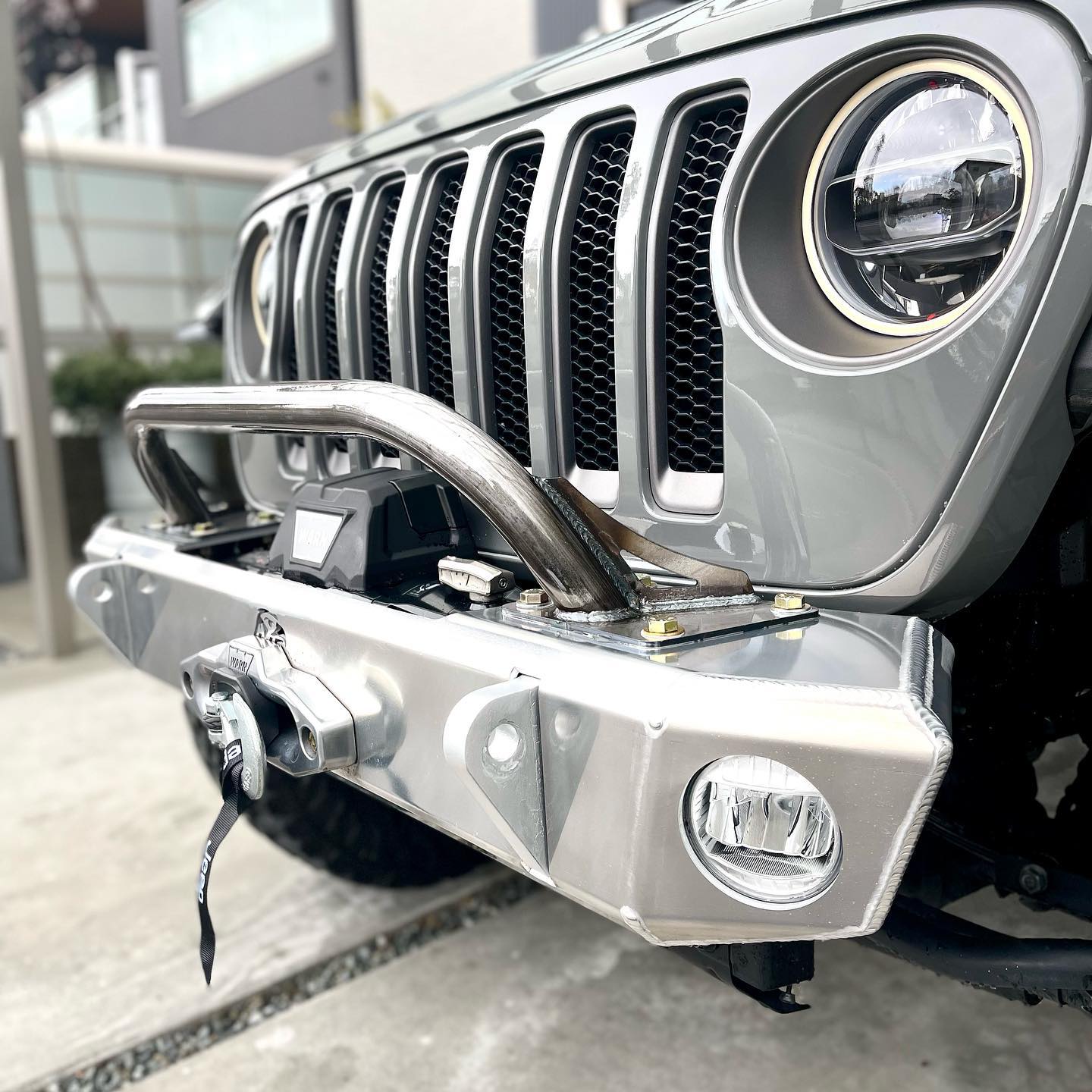 JL/JT Front Bumper - Aluminum Adventure Series