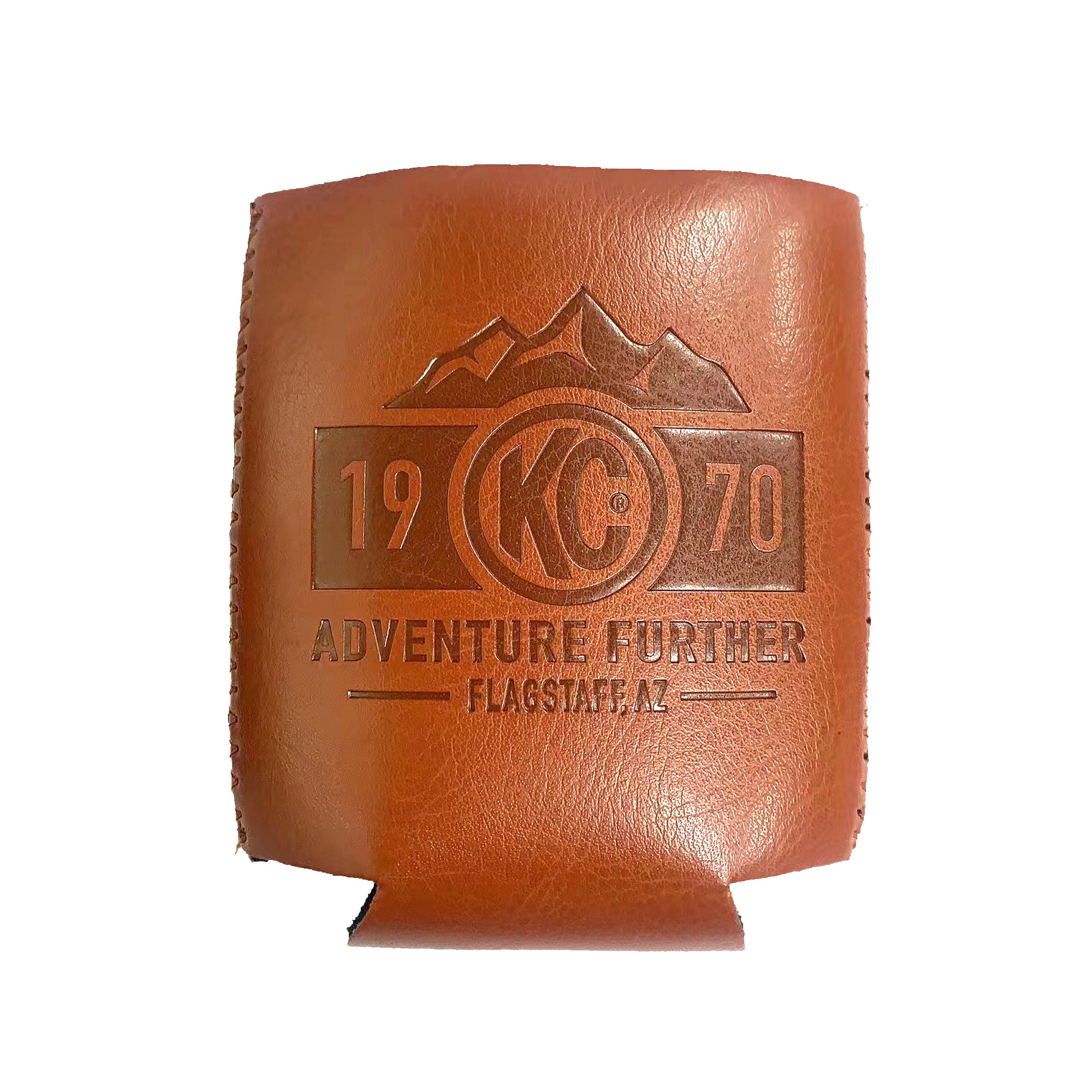 KC 1970 Leather Koozie