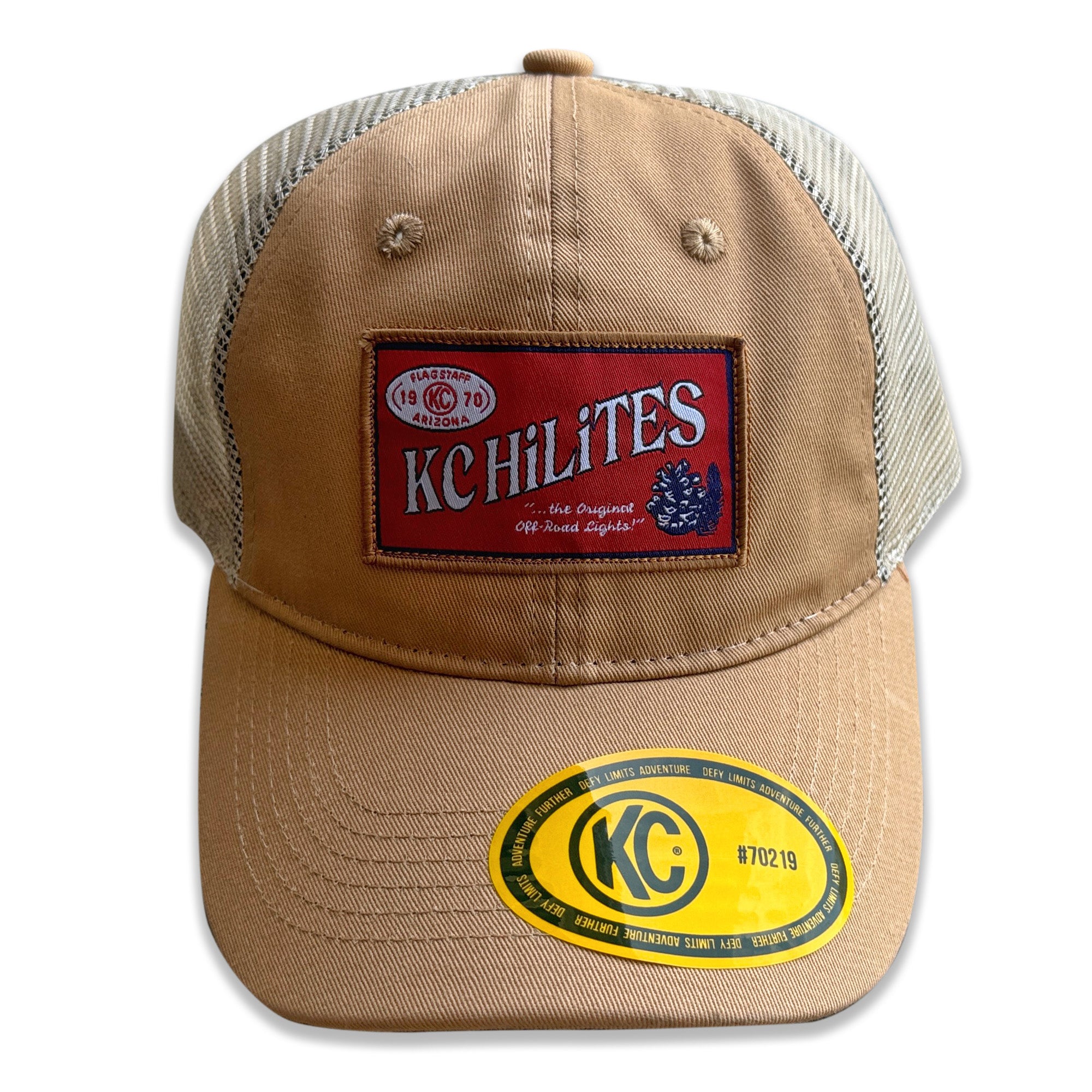 KC Legacy Tan Curved Bill Hat