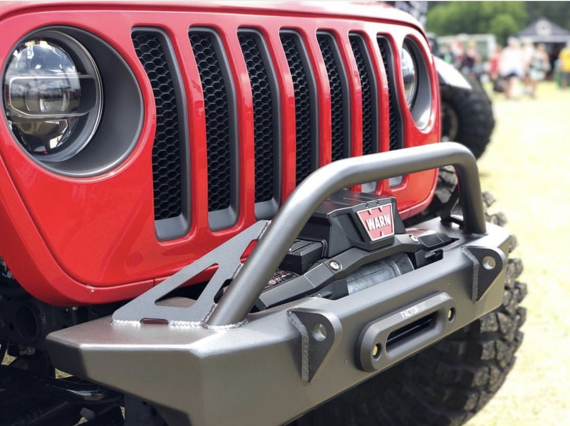 Crusher Series Front Bumper w/ Bull Bar for Jeep JL / JT Gladiator