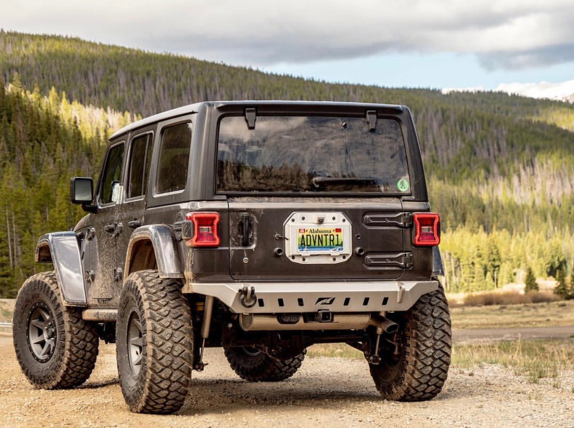 Crusher Series Rear Bumper No Spare for Jeep JL / JLU