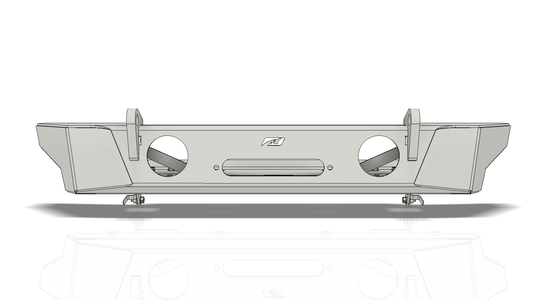 Crusher Series HD Front Bumper for Jeep JL/JT