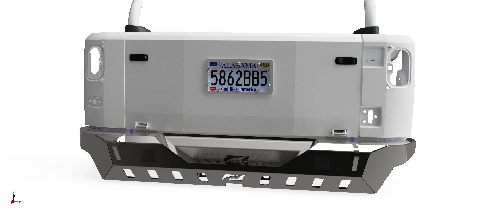 Drop Down Tailgate for Jeep JK/JKU