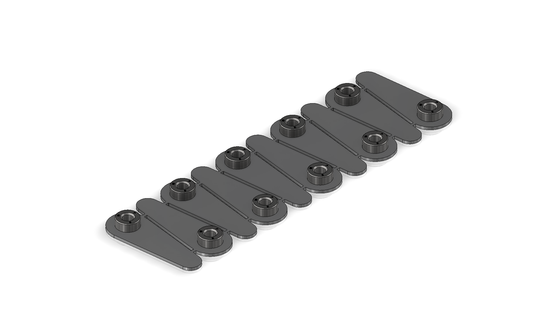 Blind Nuts 10 Pack for MotoMount Series Molle Panels