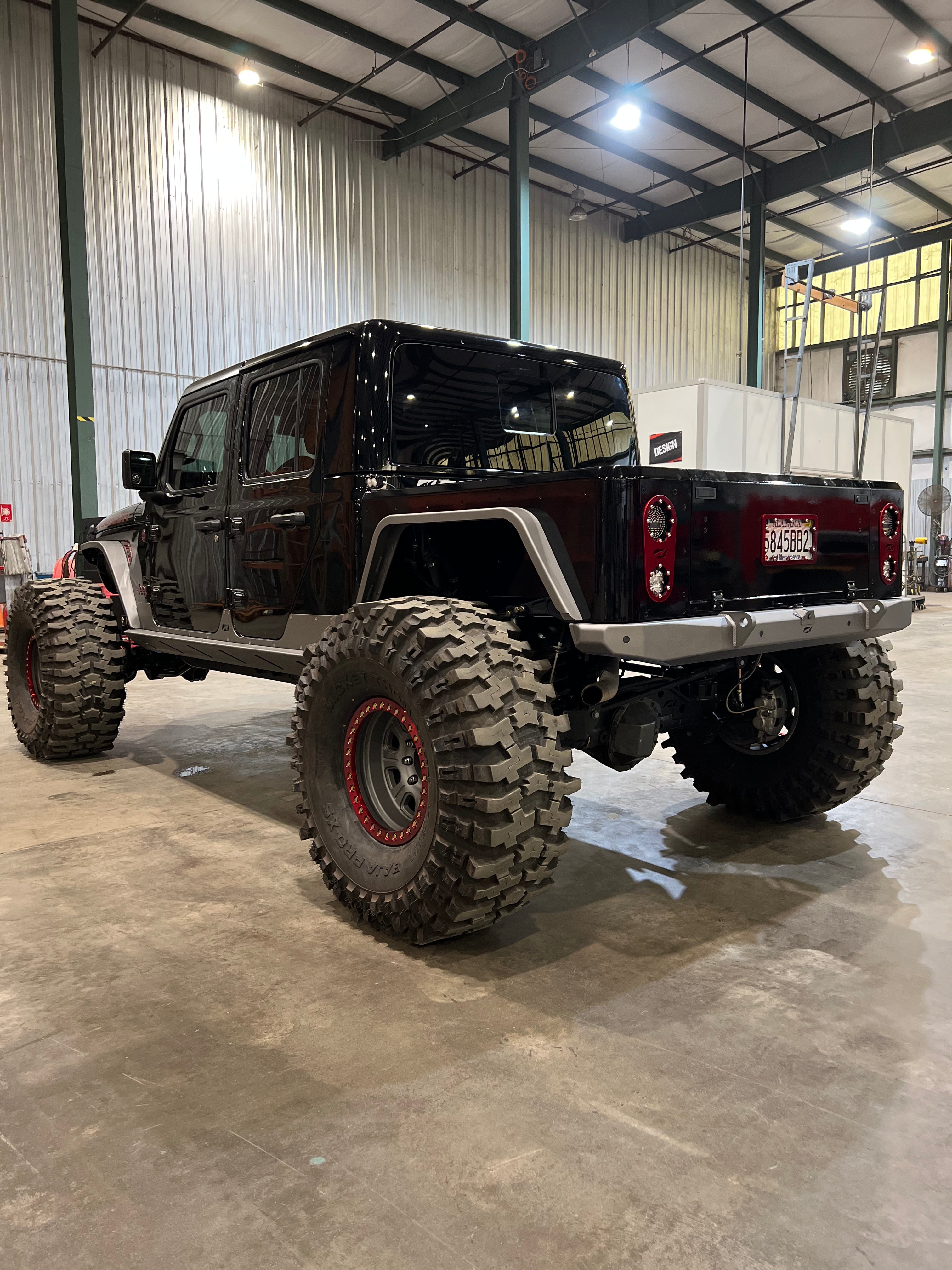 Bobbed Replacement Bed for Jeep Gladiator