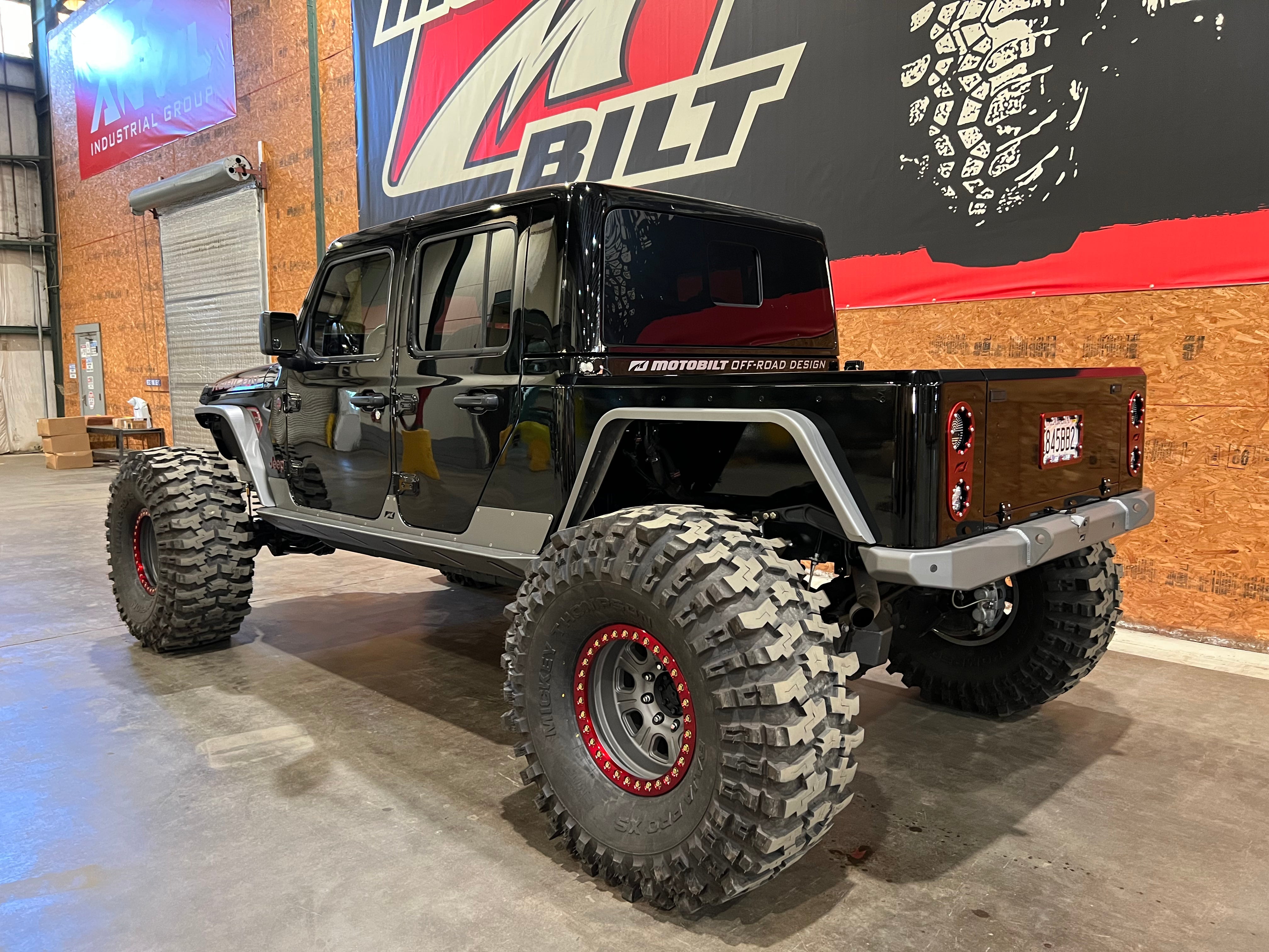 Bobbed Replacement Bed for Jeep Gladiator