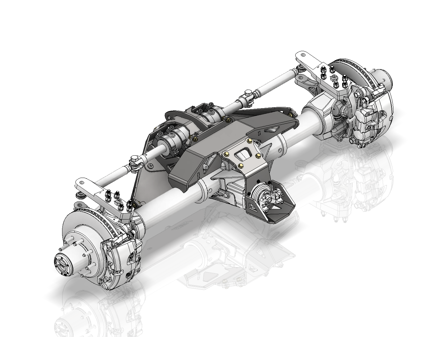 Axle Truss with Steering Ram Mount for ECGS 14 bolt Rear Steer