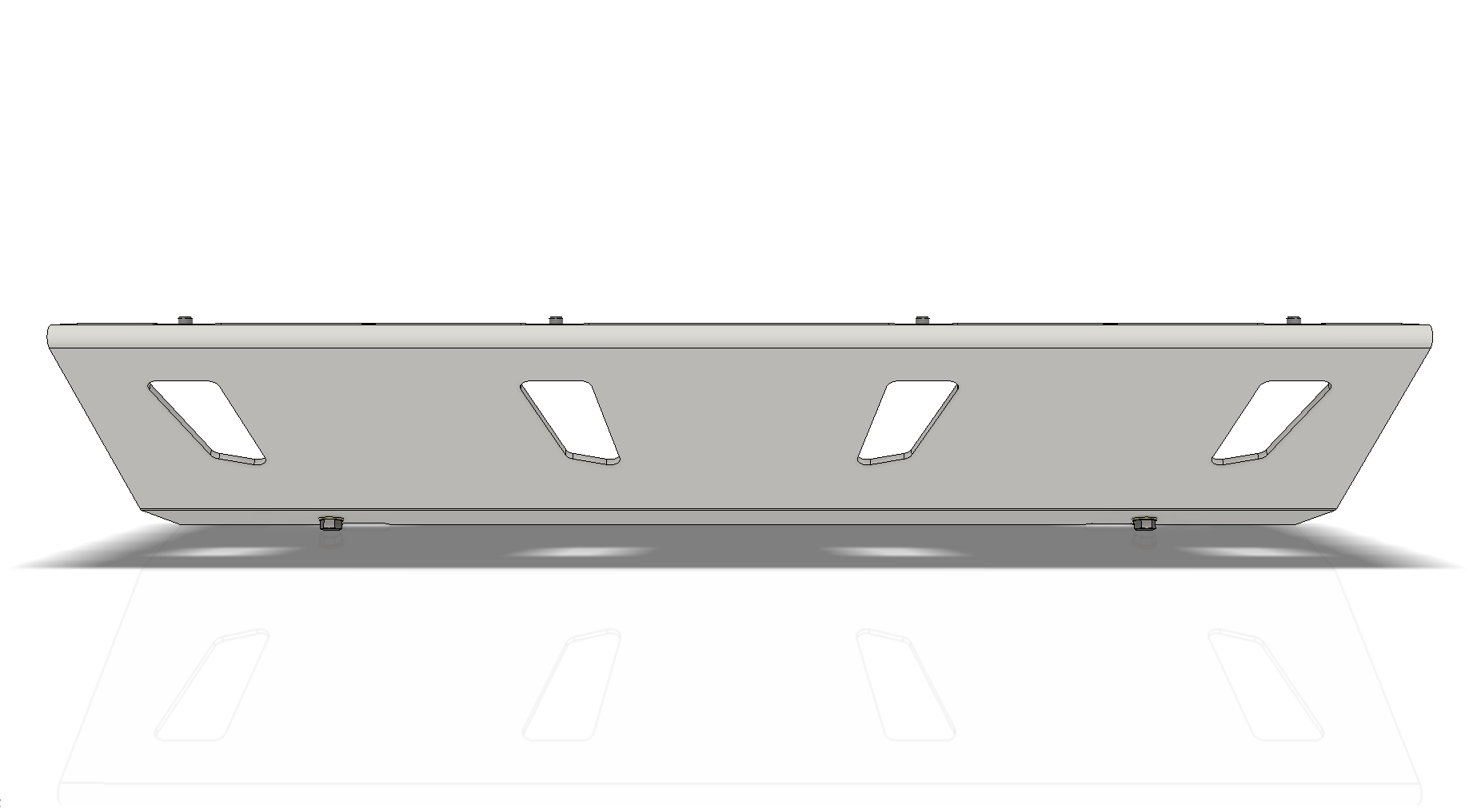 Skid Plate for Crusher HD Front Bumper for Jeep JL JT