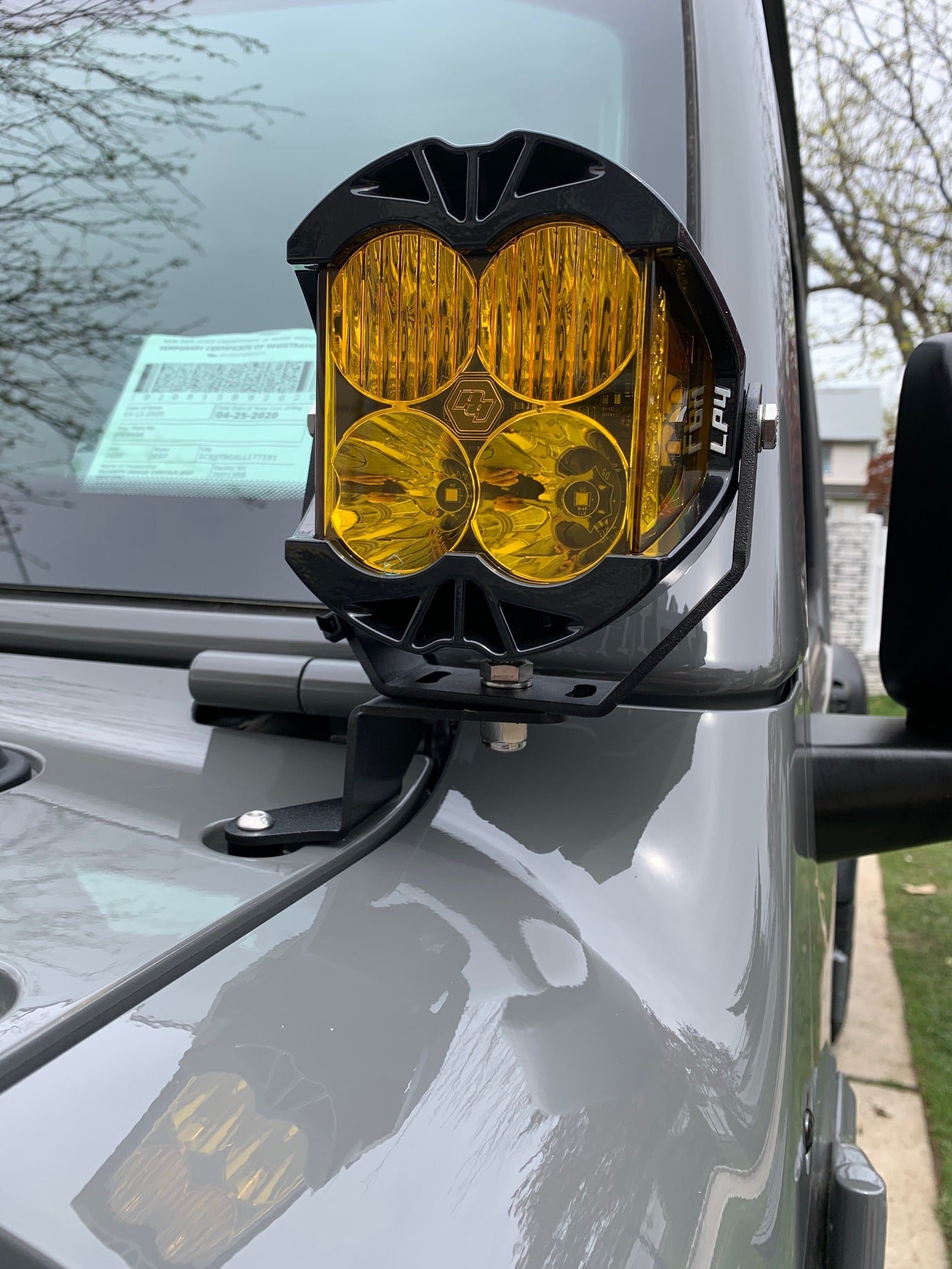 A-Pillar Light Mount Kit for Jeep JL/JT