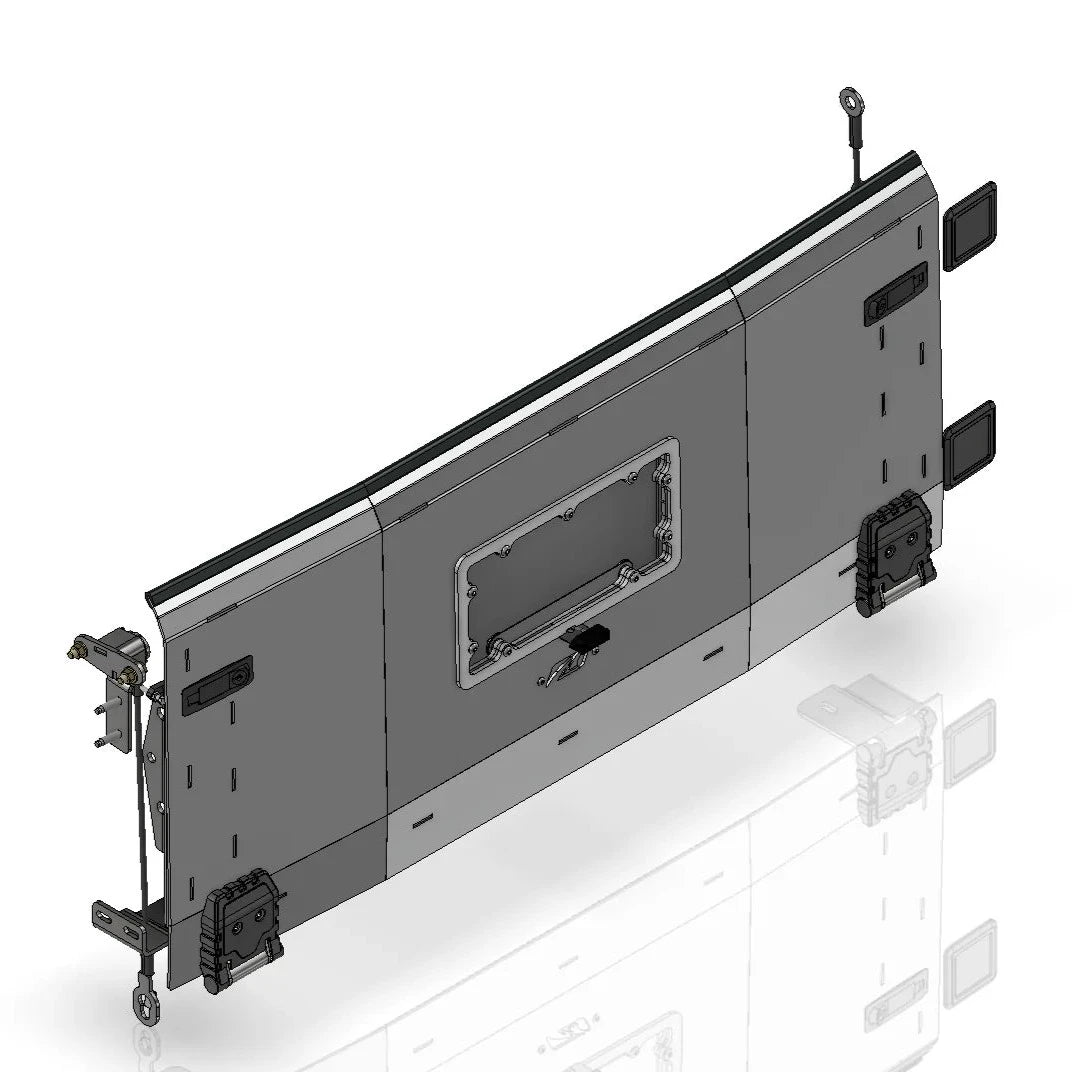 Motobilt Drop Down Tailgate for Jeep JK/JKU