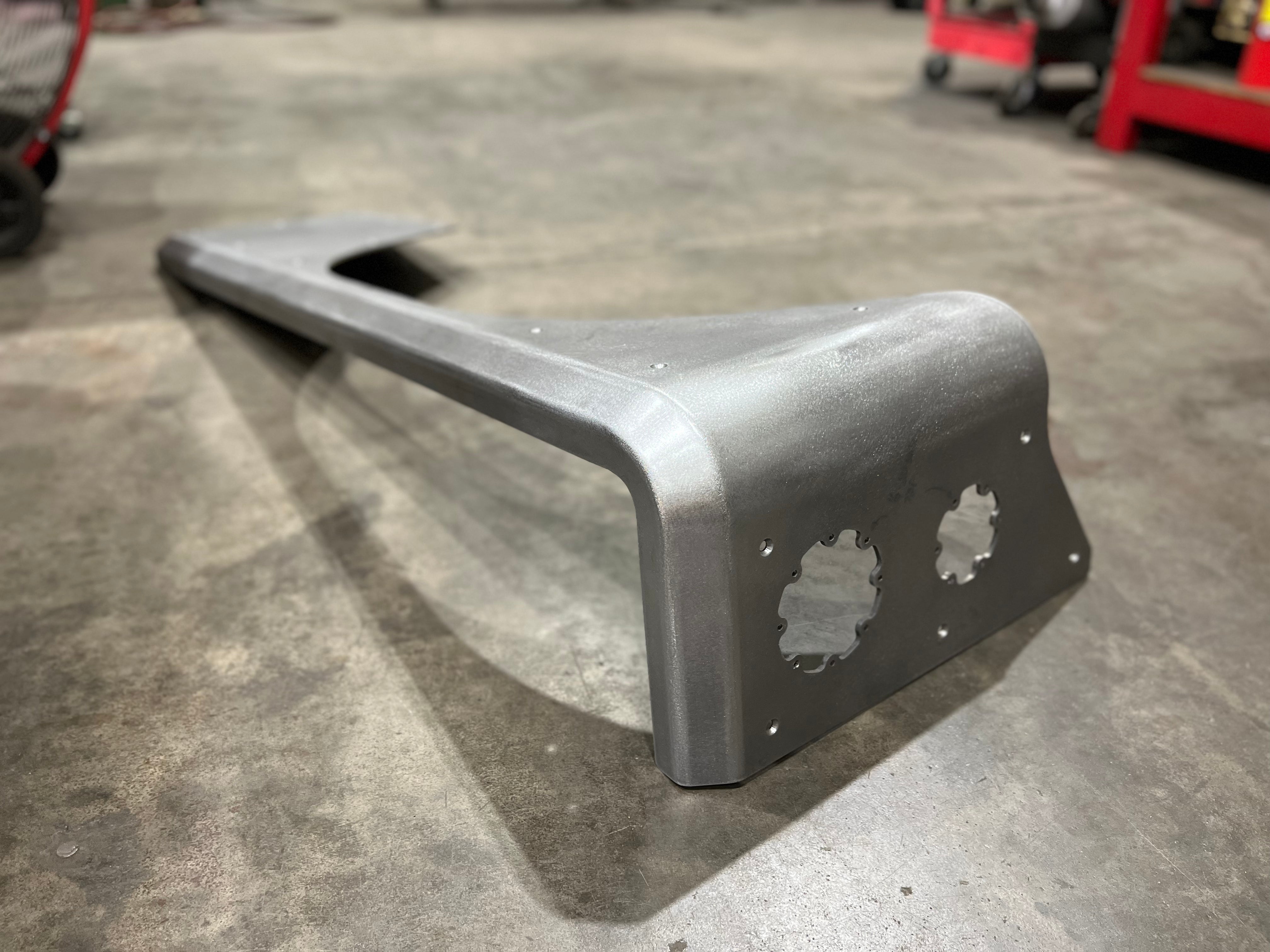 15" Stretch Over the Rail Corner Armor for Jeep YJ