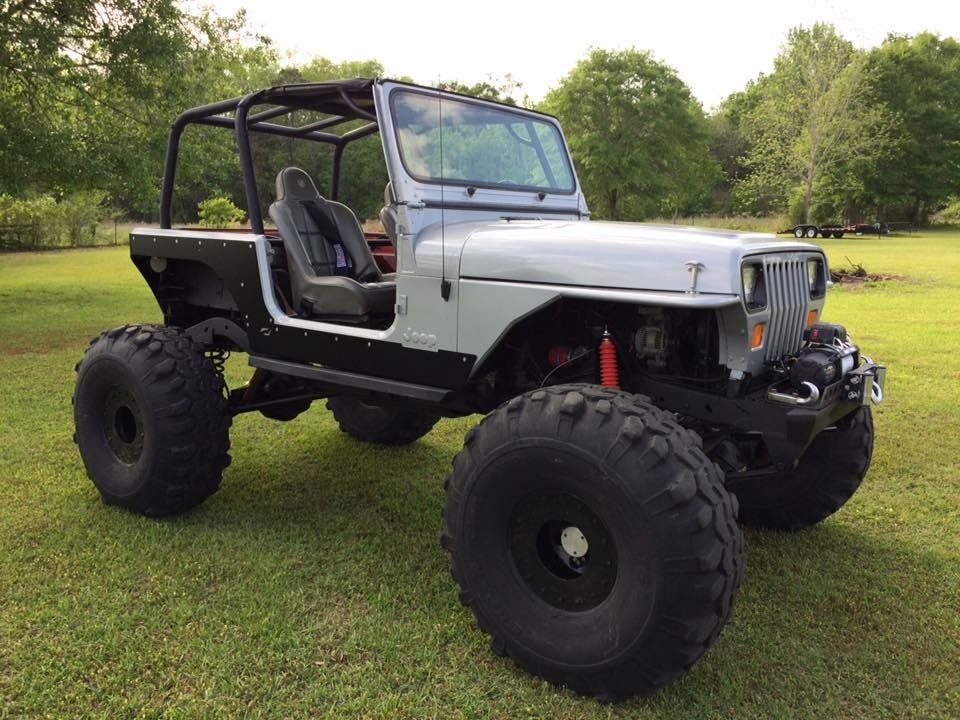 Comp Cut Rocker Guards for Jeep YJ