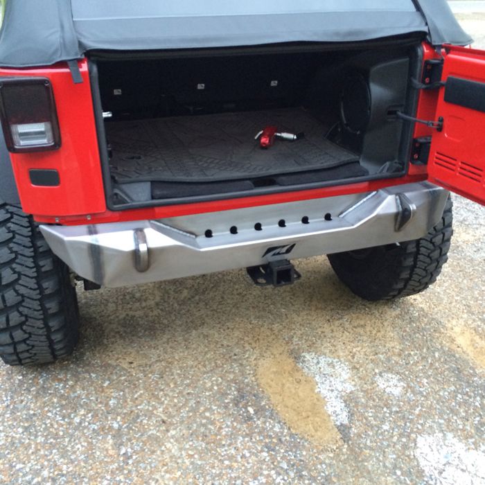 Stubby Rear Bumper for Jeep JK / JKU