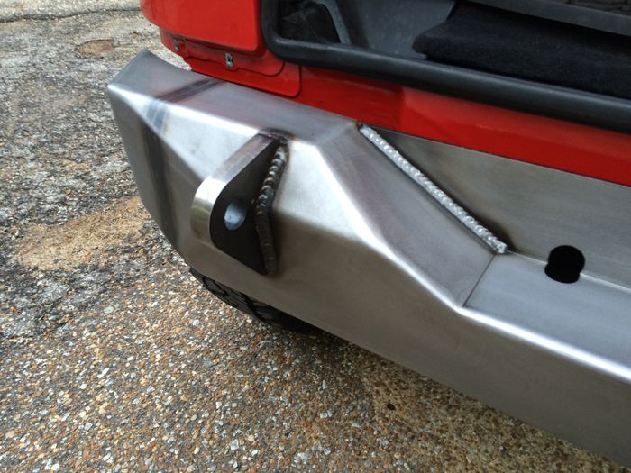 Stubby Rear Bumper for Jeep JK / JKU