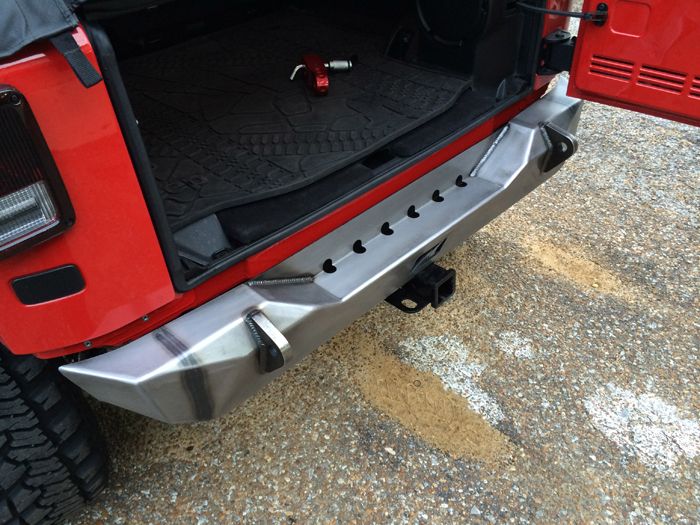 Stubby Rear Bumper for Jeep JK / JKU