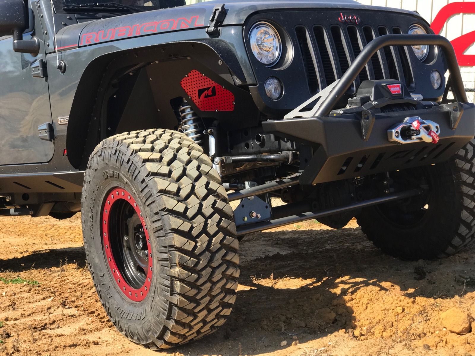 Crusher Series Front Bumper w/Stinger for Jeep JK / JKU