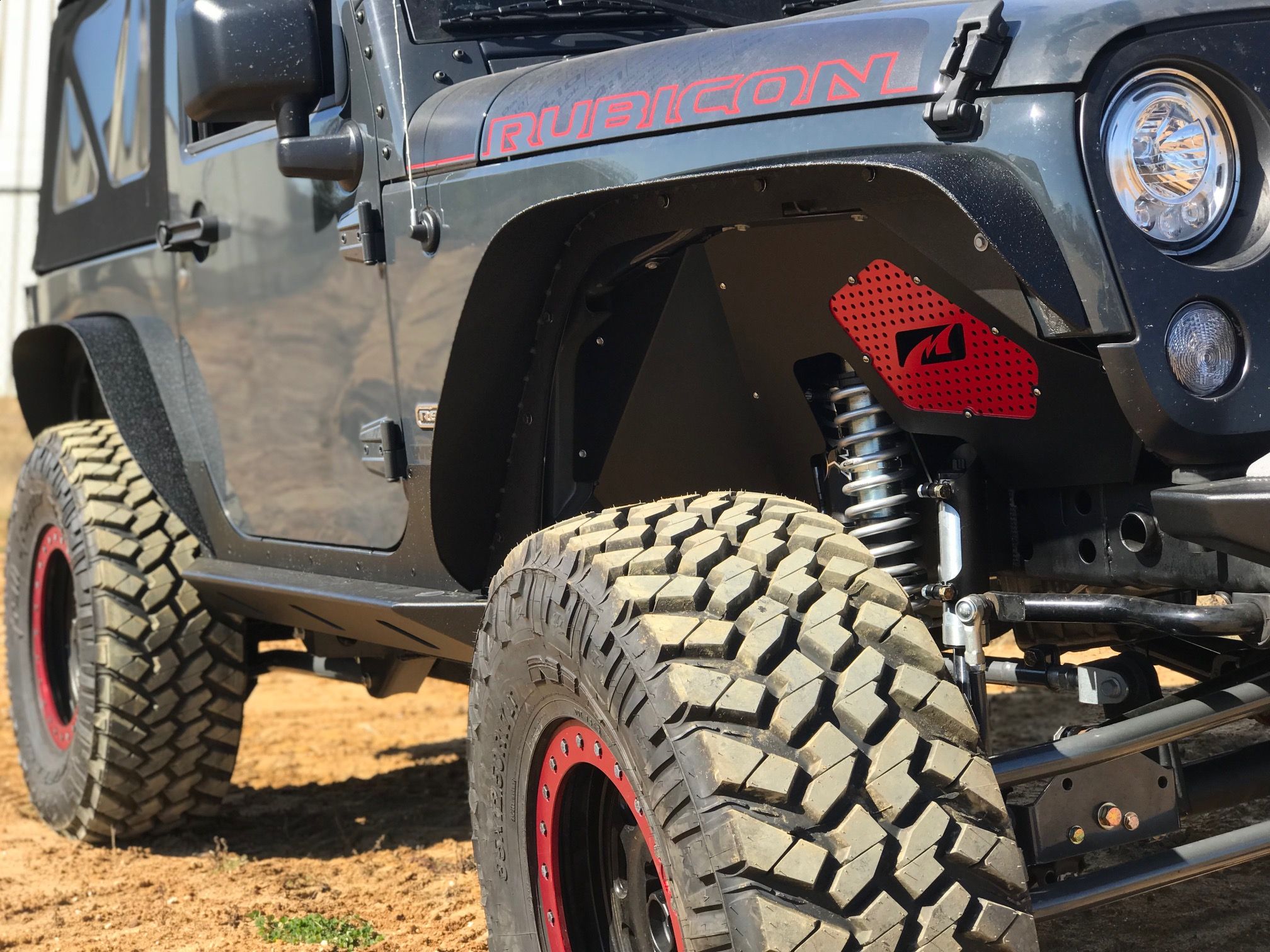 Crusher Series Rocker Guards w/ Step for Jeep JK 2 Door