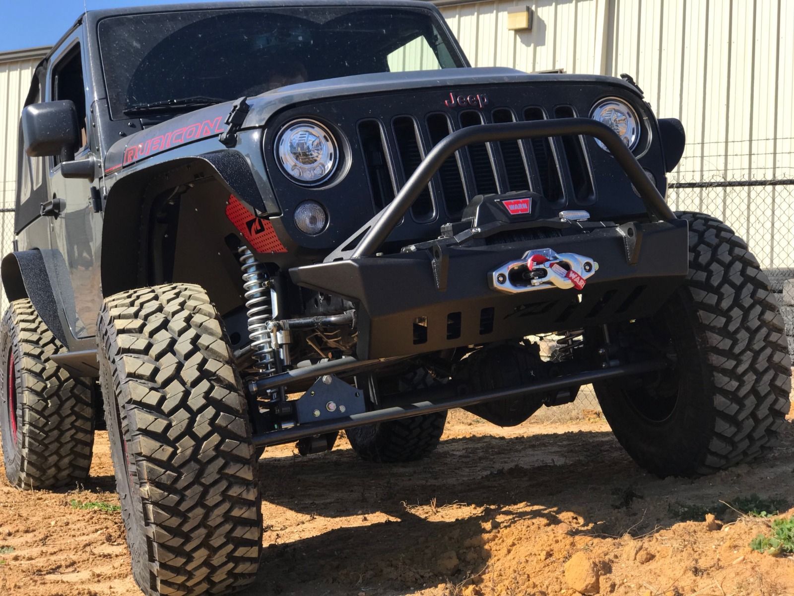 Crusher Series Front Bumper w/Stinger for Jeep JK / JKU