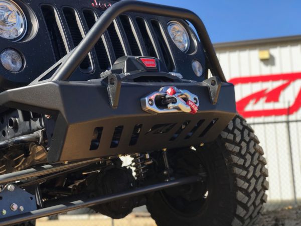 Crusher Series Front Bumper w/Stinger for Jeep JK / JKU