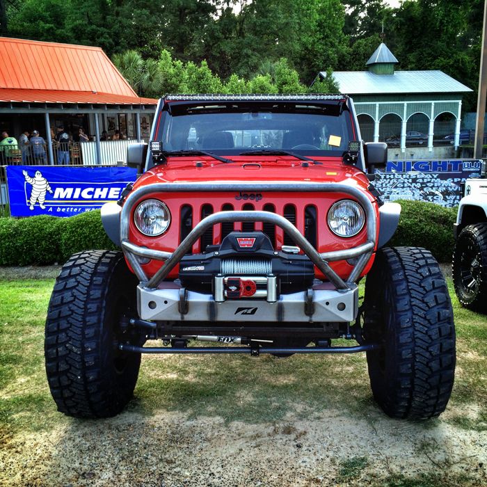 Weld On Grill Hoop for Jeep JK / JKU