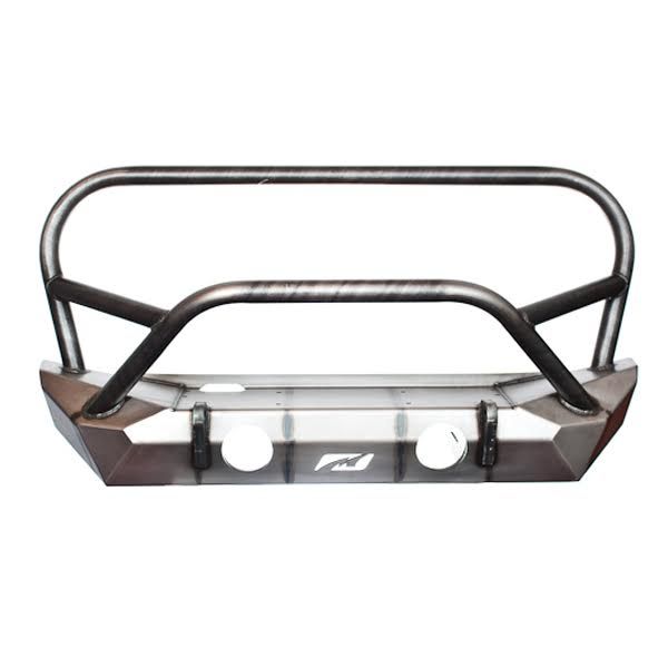 Hammer Series Front Bumper w/Grill Hoop, Stinger & Fog Mounts for Jeep JK / JKU